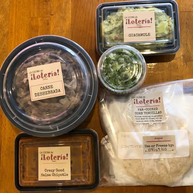 Taco Kit - Shredded Beef.