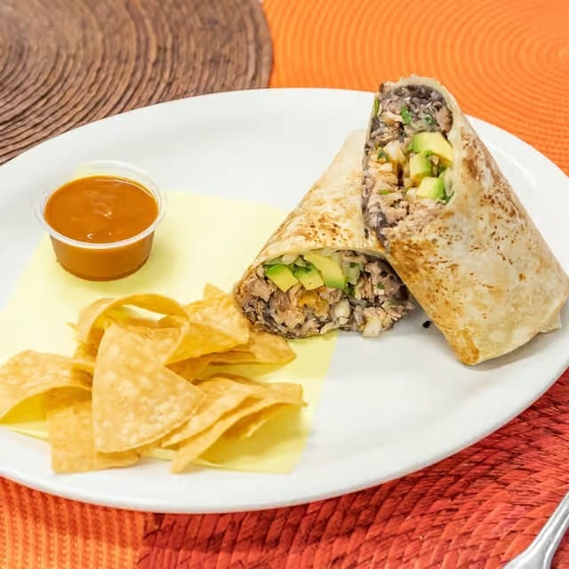 Burrito Box - Cochinita Pibil.
